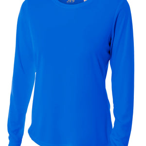 Royal A4 Long Sleeve Cooling Performance Crew