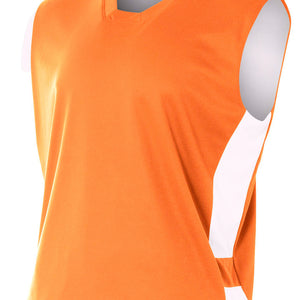 Orange/white A4 Reversible Speedway Muscle