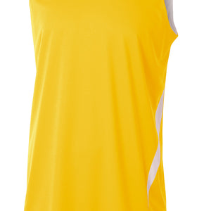 Gold/white A4 Double Double Jersey