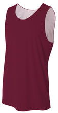 Maroon White A4 Reversible Jump Jersey