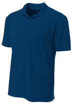 Navy A4 A4 Performance Pique Polo