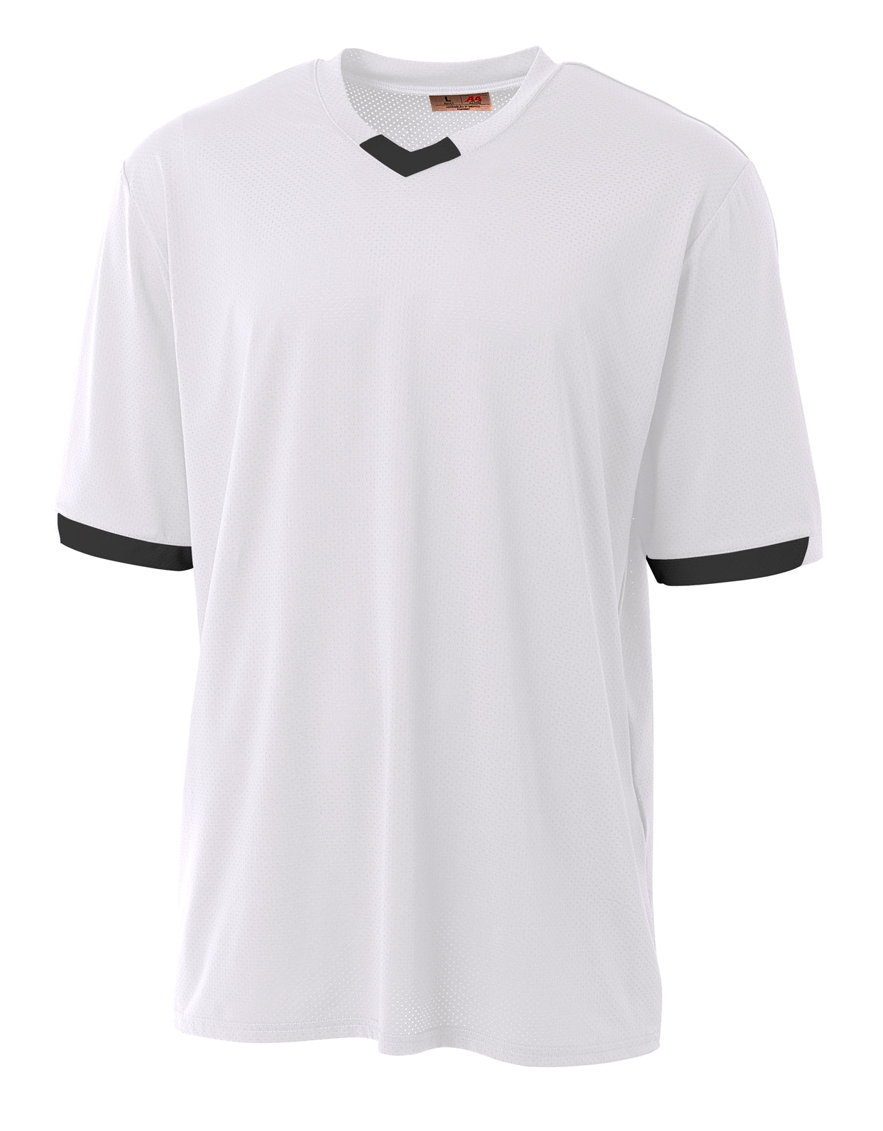 White/black A4 A4  Stretch Pro Baseball Jersey