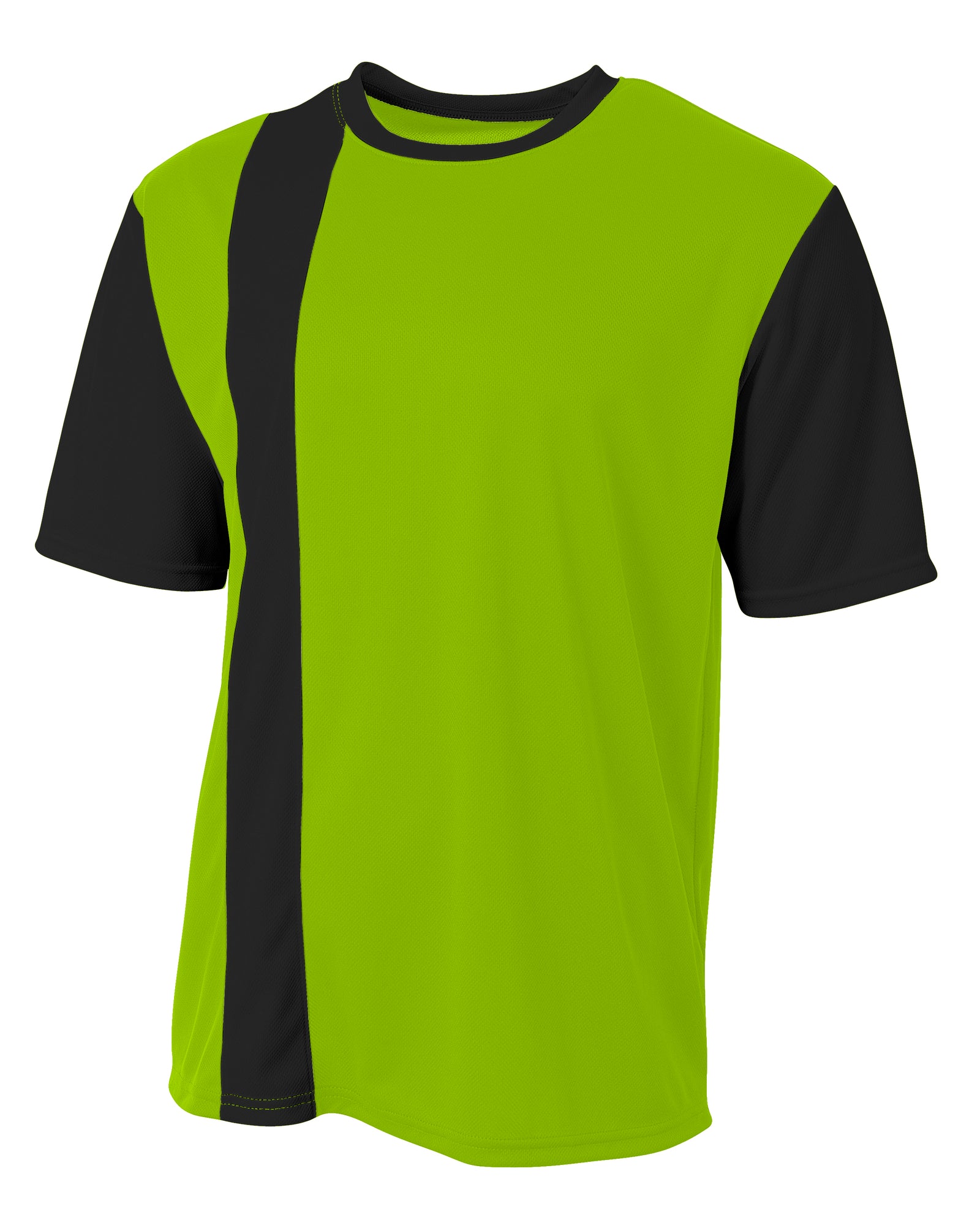 Lime Black A4 A4 Legend Soccer Jersey