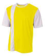 Safety Yellow White A4 A4 Legend Soccer Jersey