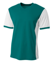 Teal White A4 A4 Premier Soccer Jersey