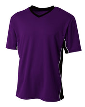 Purple /black A4 A4 Liga Soccer Jersey