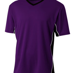 Purple /black A4 A4 Liga Soccer Jersey