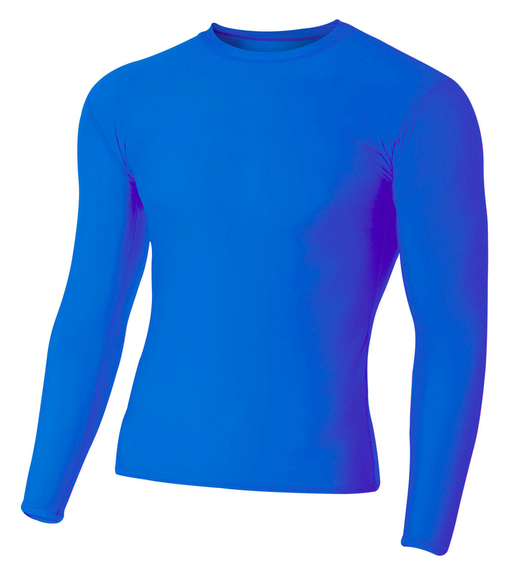 Royal A4 Long Sleeve Compression Crew