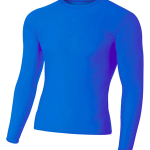 Royal A4 Long Sleeve Compression Crew