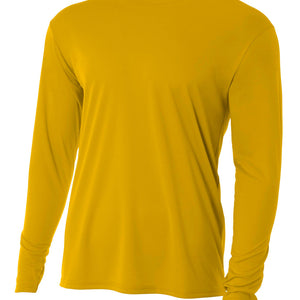 Gold 2011 A4 Cooling Performance Long Sleeve Crew
