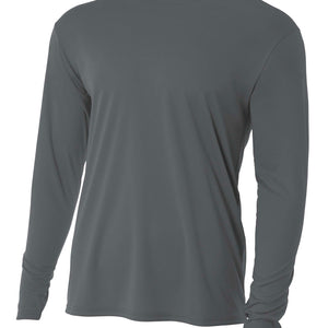 Graphite A4 Cooling Performance Long Sleeve Crew