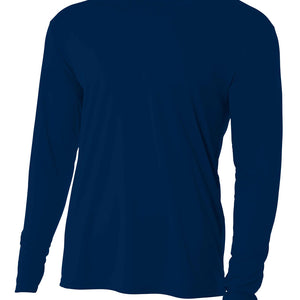 Navy 2011 A4 Cooling Performance Long Sleeve Crew
