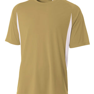 Vegas Gold White 2011 A4 Cooling Performance Color Block Tee