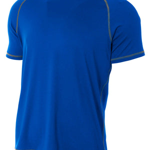 Royal A4 Fitted Raglan With Flatlock Stitching