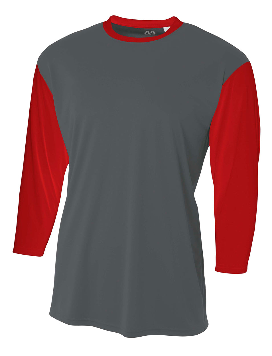 Graphite Scarlet A4 3/4 Sleeve Utility Shirt