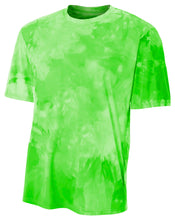 Lime A4 Cloud Dye Tech Tee