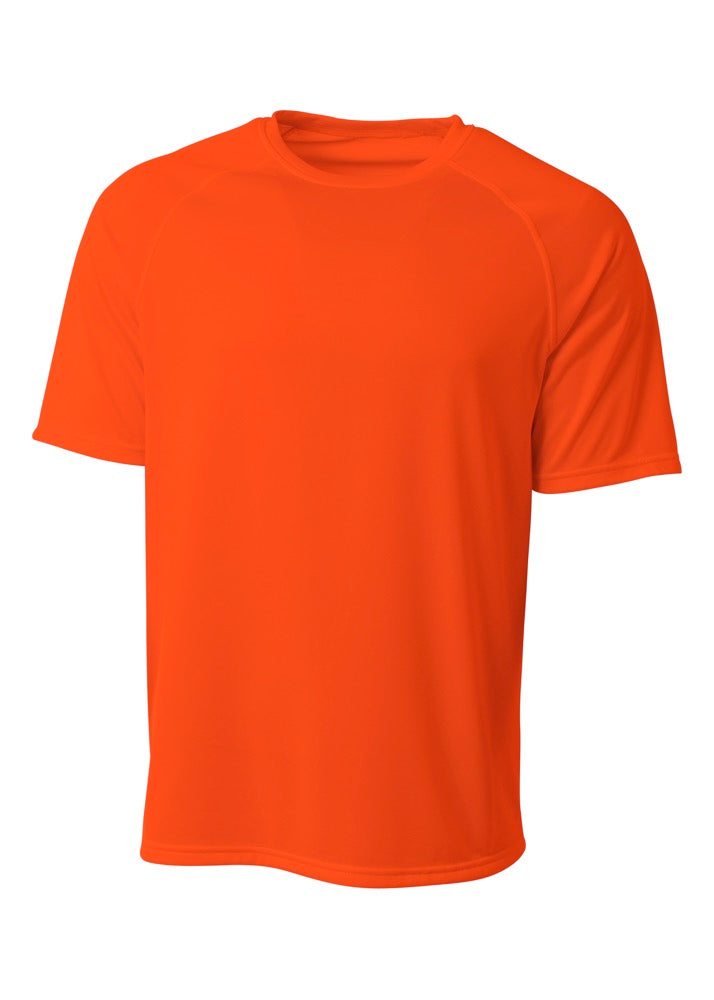 Athletic Orange A4 Surecolor Short Sleeve Cationic Tee