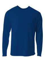 Navy A4 Surecolor Long Sleeve Cationic Tee