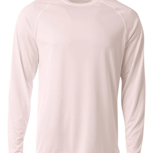 White A4 Surecolor Long Sleeve Cationic Tee