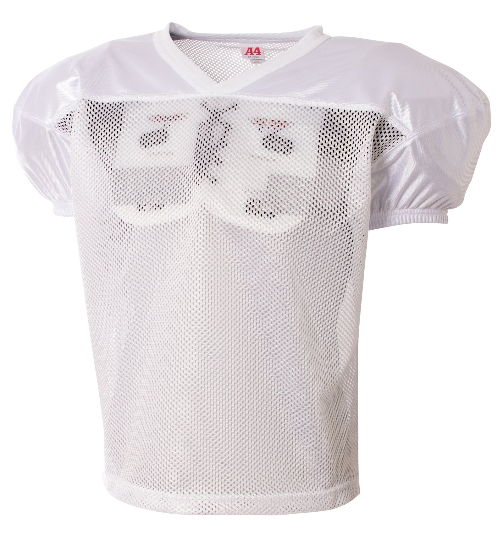 White A4 Drills Practice Jersey