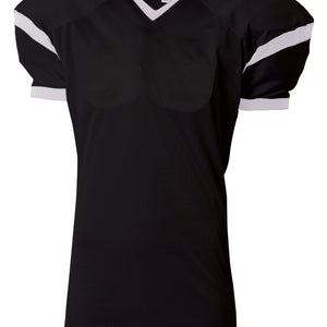 Black/white A4 A4 Rollout Football Jersey