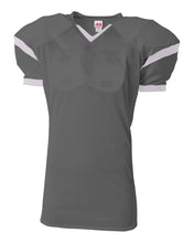 Graphite/white A4 A4 Rollout Football Jersey