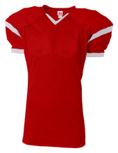Scarlet/white A4 A4 Rollout Football Jersey