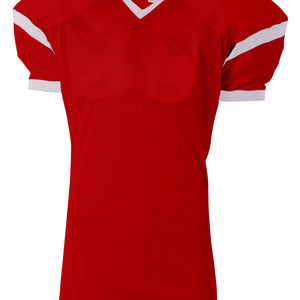 Scarlet/white A4 A4 Rollout Football Jersey
