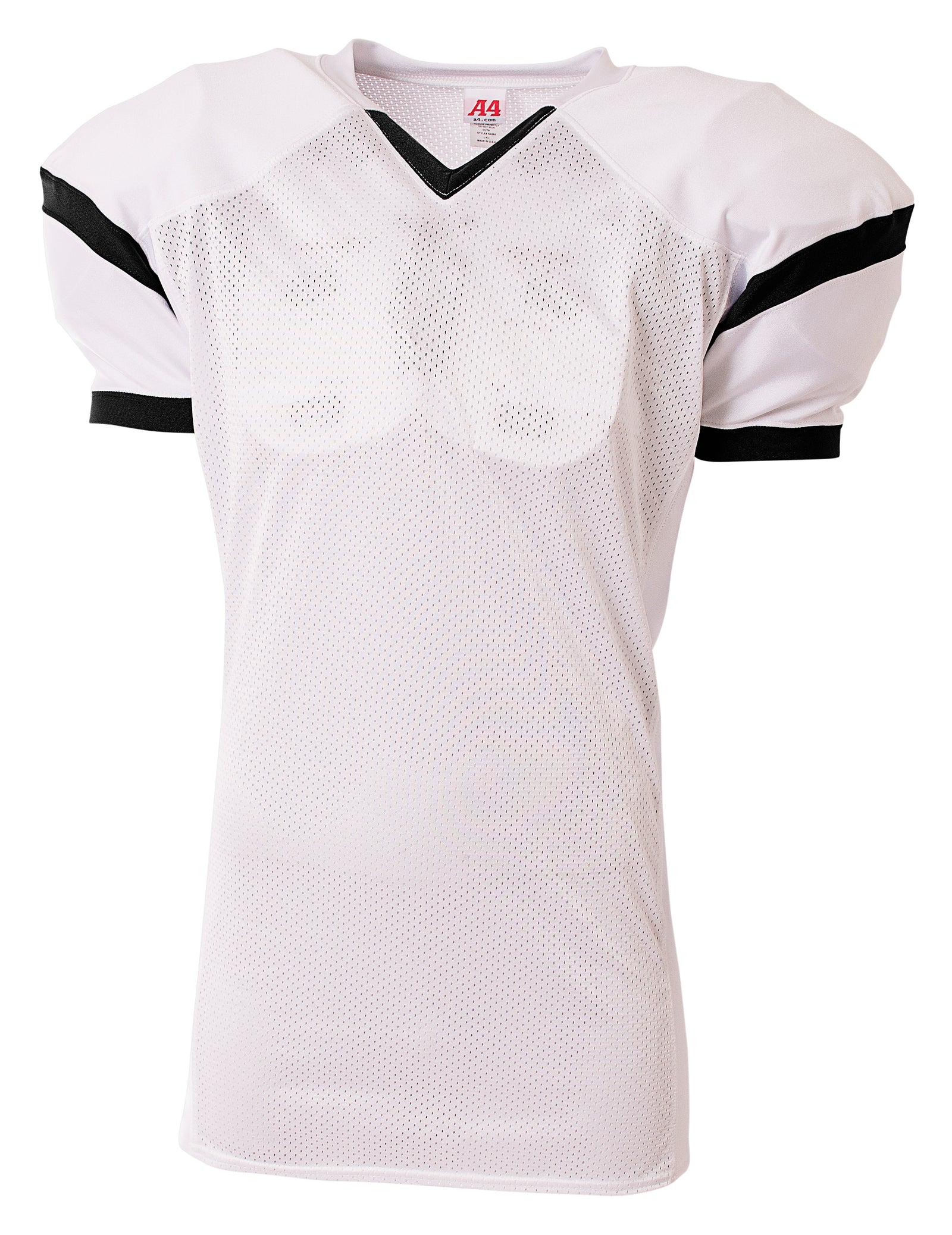 White/black A4 A4 Rollout Football Jersey