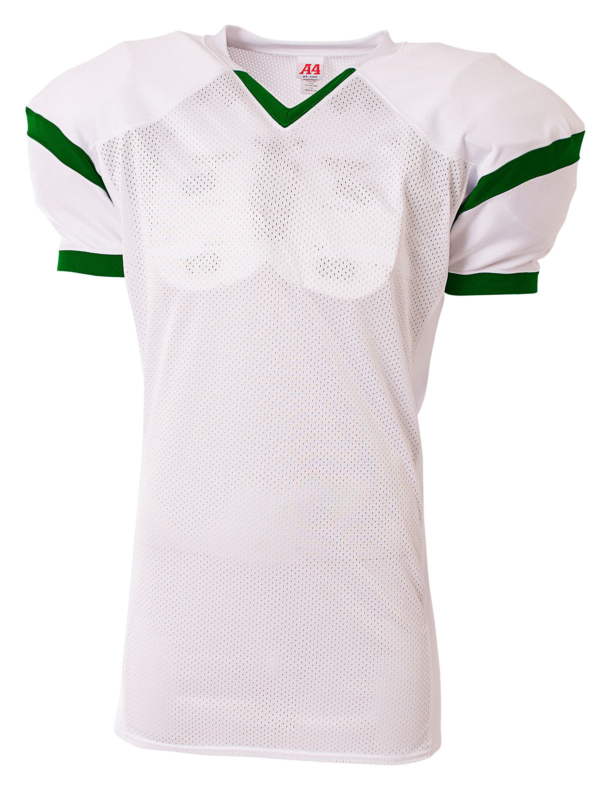 White/forest A4 A4 Rollout Football Jersey
