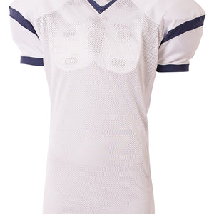 White/navy A4 A4 Rollout Football Jersey