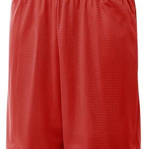 Scarlet A4 Coach's 9" Short