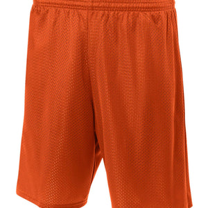 Athletic Orange A4 Lined Tricot Mesh Shorts