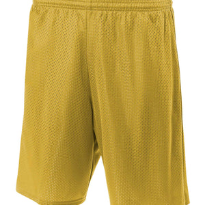 Gold A4 Lined Tricot Mesh Shorts