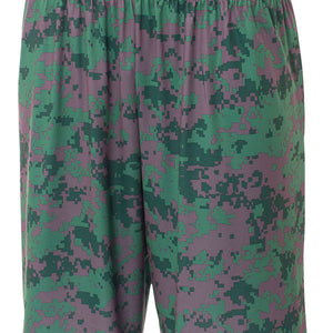Forest A4 Printed Camo Performance Short