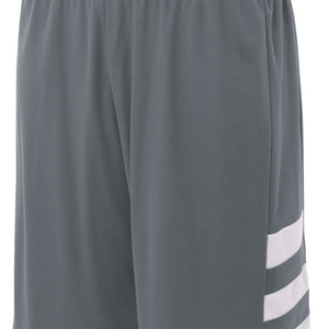 Graphite/white A4 Reversible Speedway Short