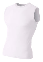 White A4 A4 Youth Compression Muscle