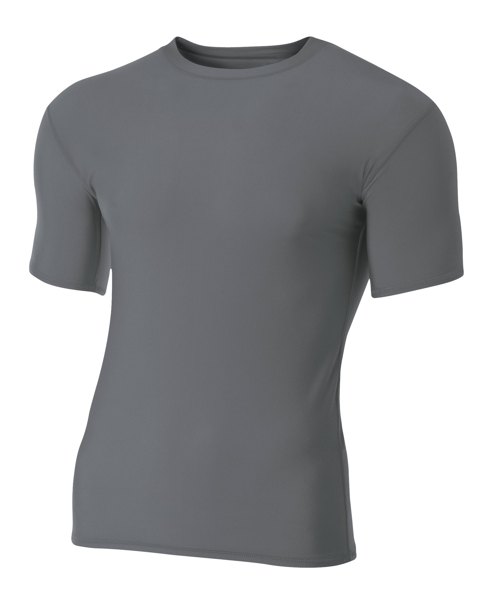 Graphite A4 A4 Youth Short Sleeve Compression Crew