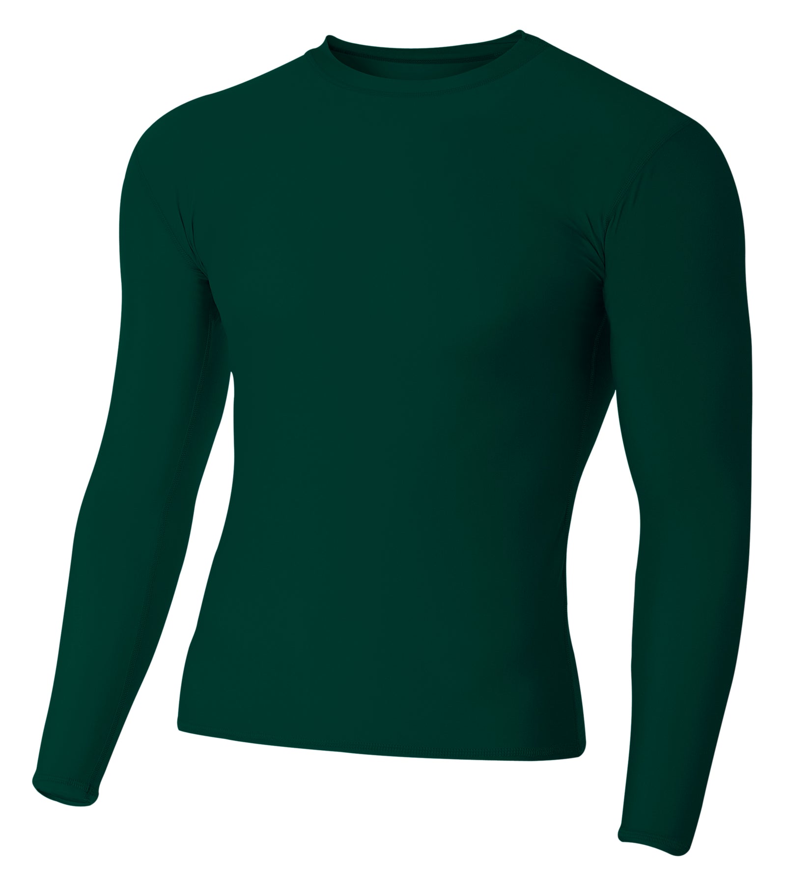 Forest A4 A4 Youth Long Sleeve Compression Crew