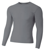 Graphite A4 A4 Youth Long Sleeve Compression Crew
