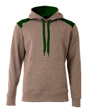 Heather/forest A4 A4 Youth Tourney Fleece Hoodie