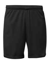 Black A4 A4 Youth Flatback Mesh Short With Pocket