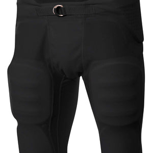 Black A4 Flyless Integrated Football Pant