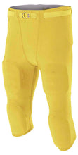 Gold A4 Flyless Integrated Football Pant