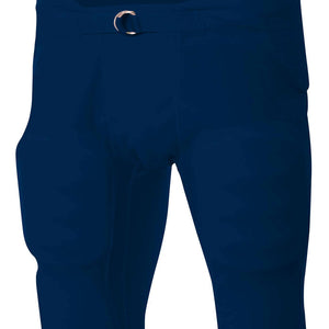 Navy A4 Flyless Integrated Football Pant