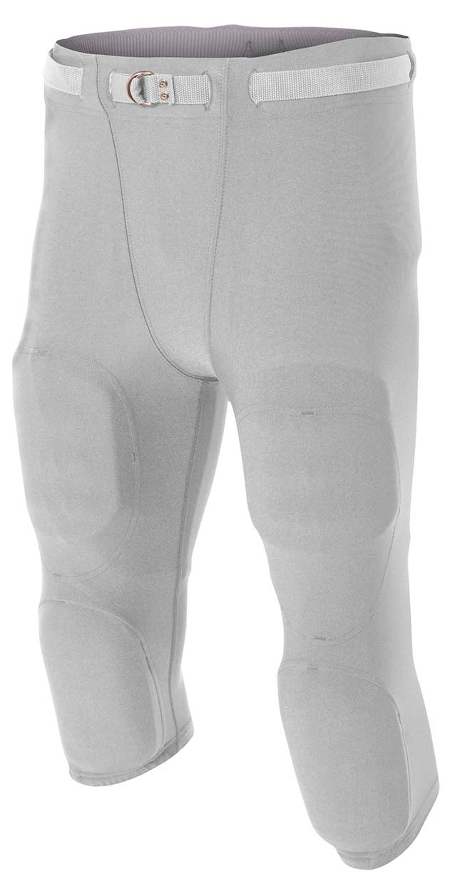 Silver A4 Flyless Integrated Football Pant