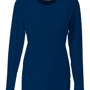 Navy A4 A4 Youth Spike Long Sleeve Volleyball Je
