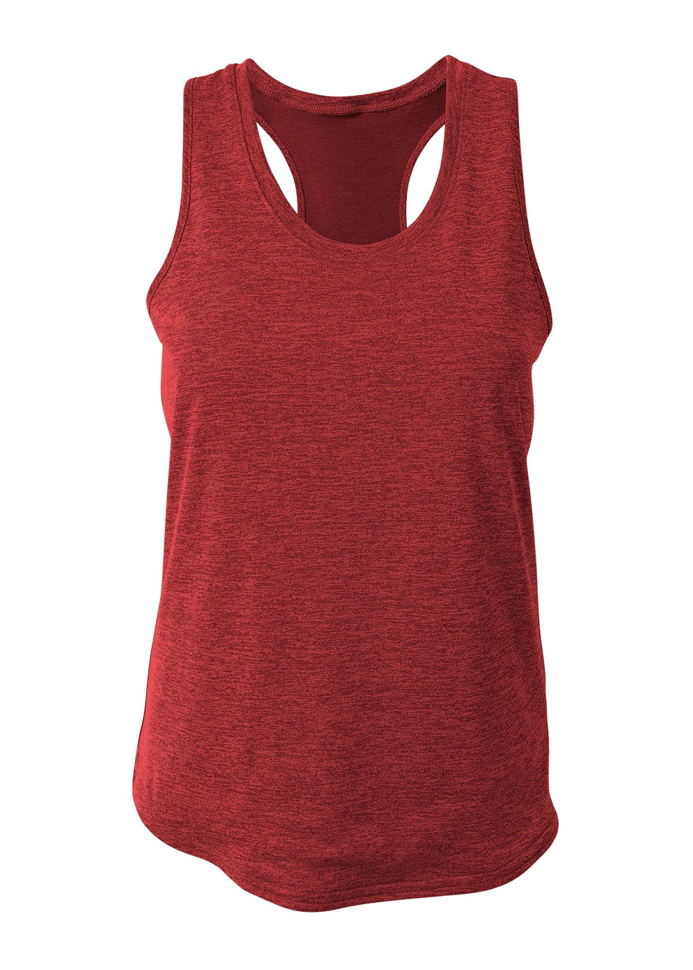 Red A4 Inspire Racerback Tank