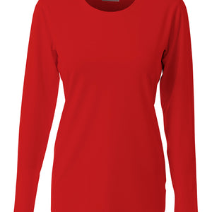 Scarlet A4 A4 Spike Long Sleeve Volleyball Jersey