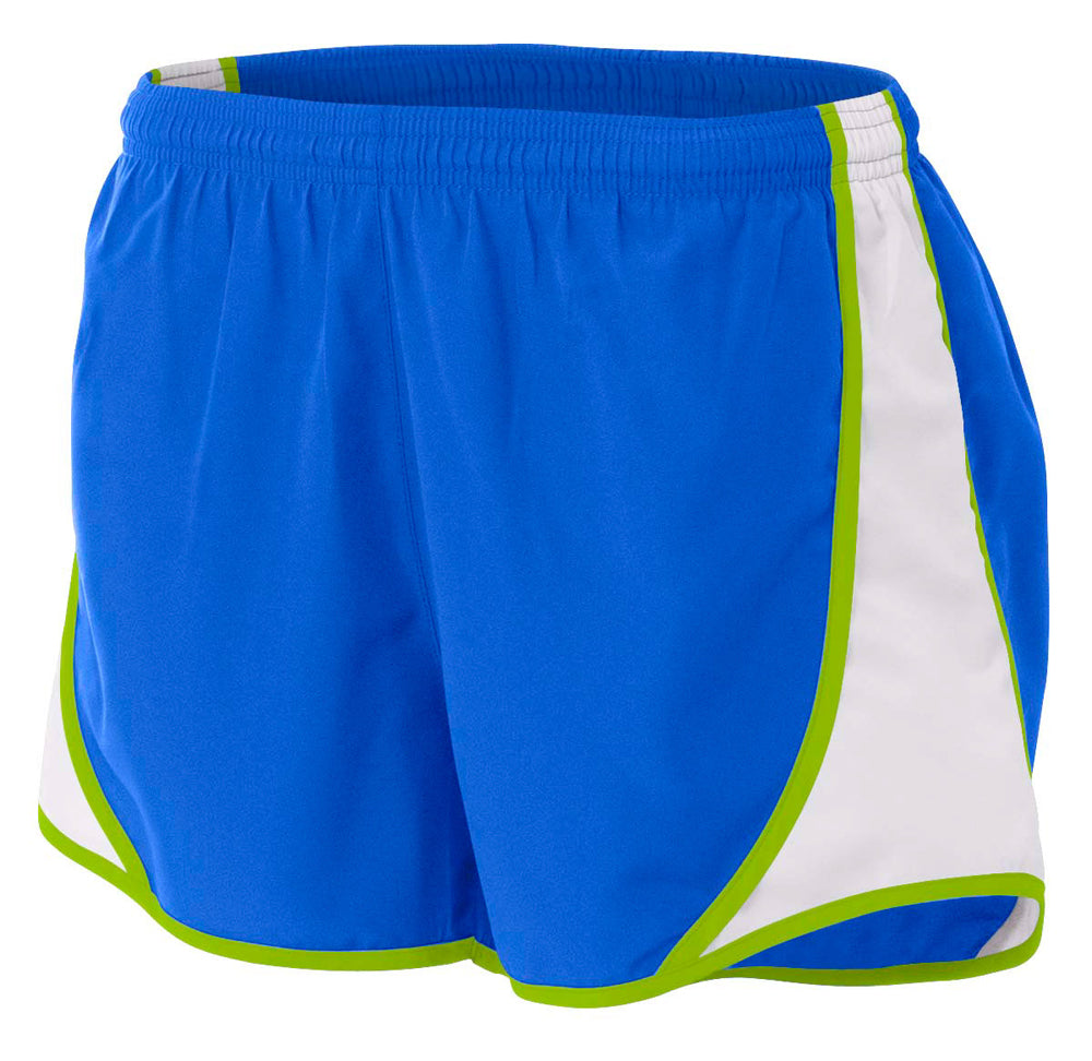 Royal/lime A4 3" Speed Short
